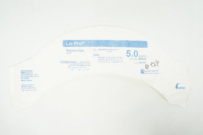 Mallinckrodt 86047 Lo-Pro Tracheal Tube Cuffed 5.0